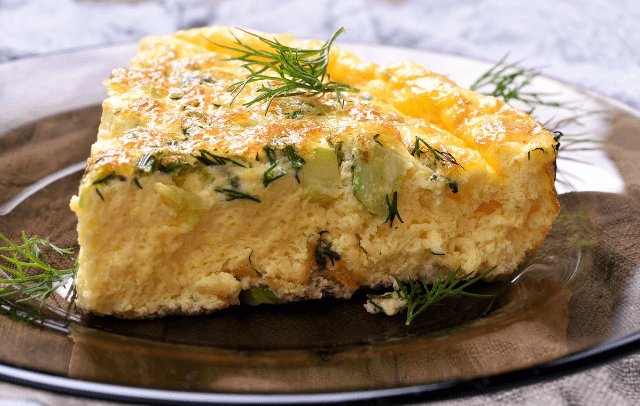 Ham and Zucchini Frittata