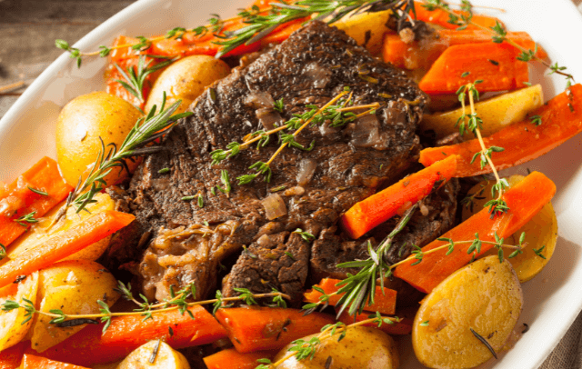 Deer Pot Roast Slow Cooker