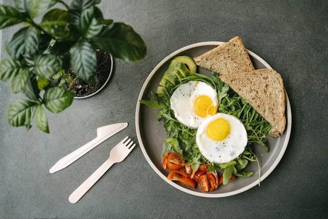 Air Fryer Fried Eggs