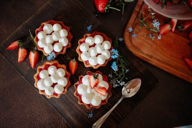 Strawberry Drop Biscuits